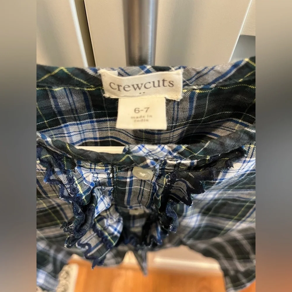J. Crew holiday blouse in size S (6-7)